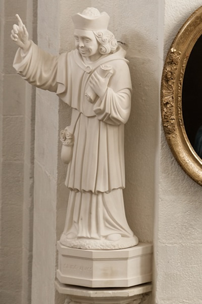 Inauguration de la statue de Saint Yves