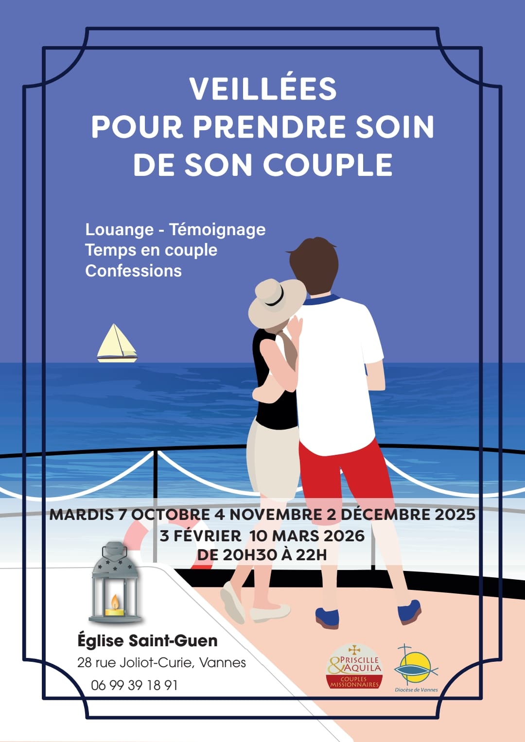 Soirées pour prendre soin de son couple