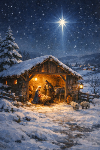 Homélie de la nuit de Noël 2025