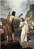Jean baptise Jésus