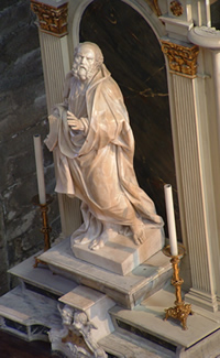 Statue de saint Pierre