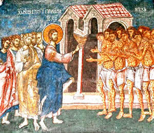 guerison des 10 lépreux