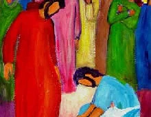 illustration Evangile et Peinture B. Lopez