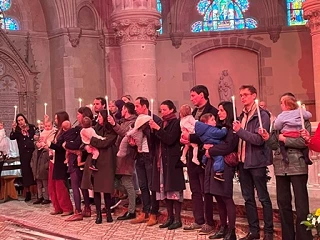 Parents et jeunes baptisés
