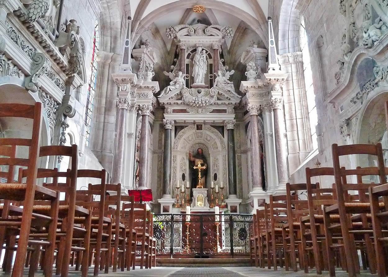 Retable de la chapelle axiale